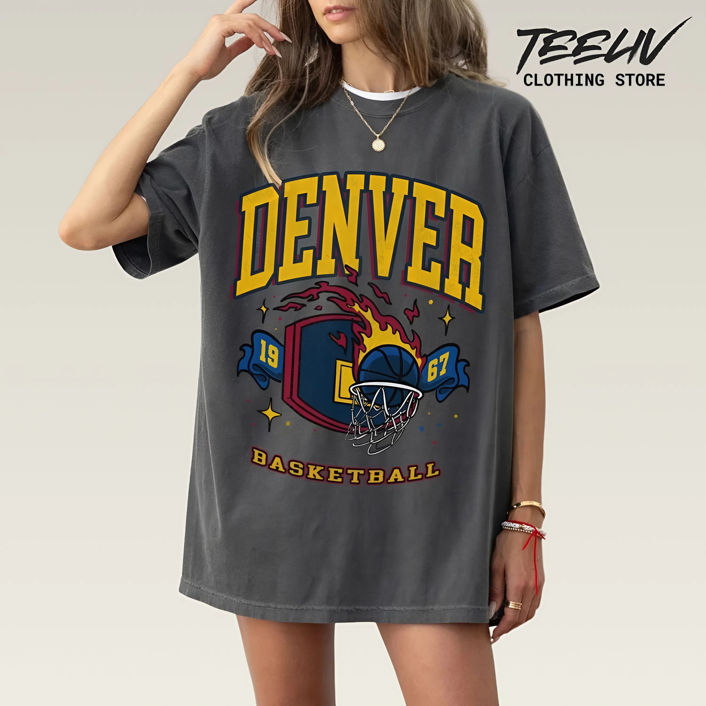 Basketball Denver Shirt Denver Nuggets Fan Gift